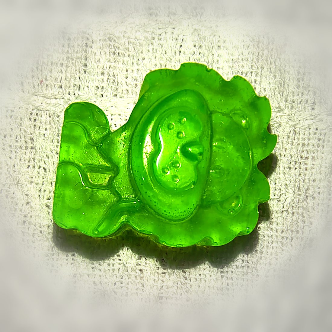 León en verde limón